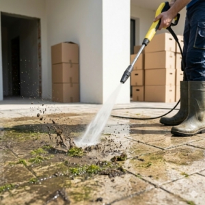 Pulizia Aree Esterne - Idrolavaggio Pavimentazione