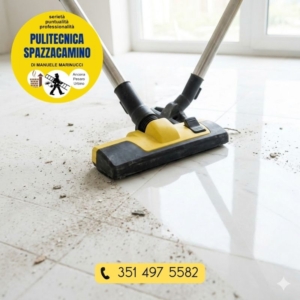 Pulizia Post-Cantiere Rimozione Polvere Fine